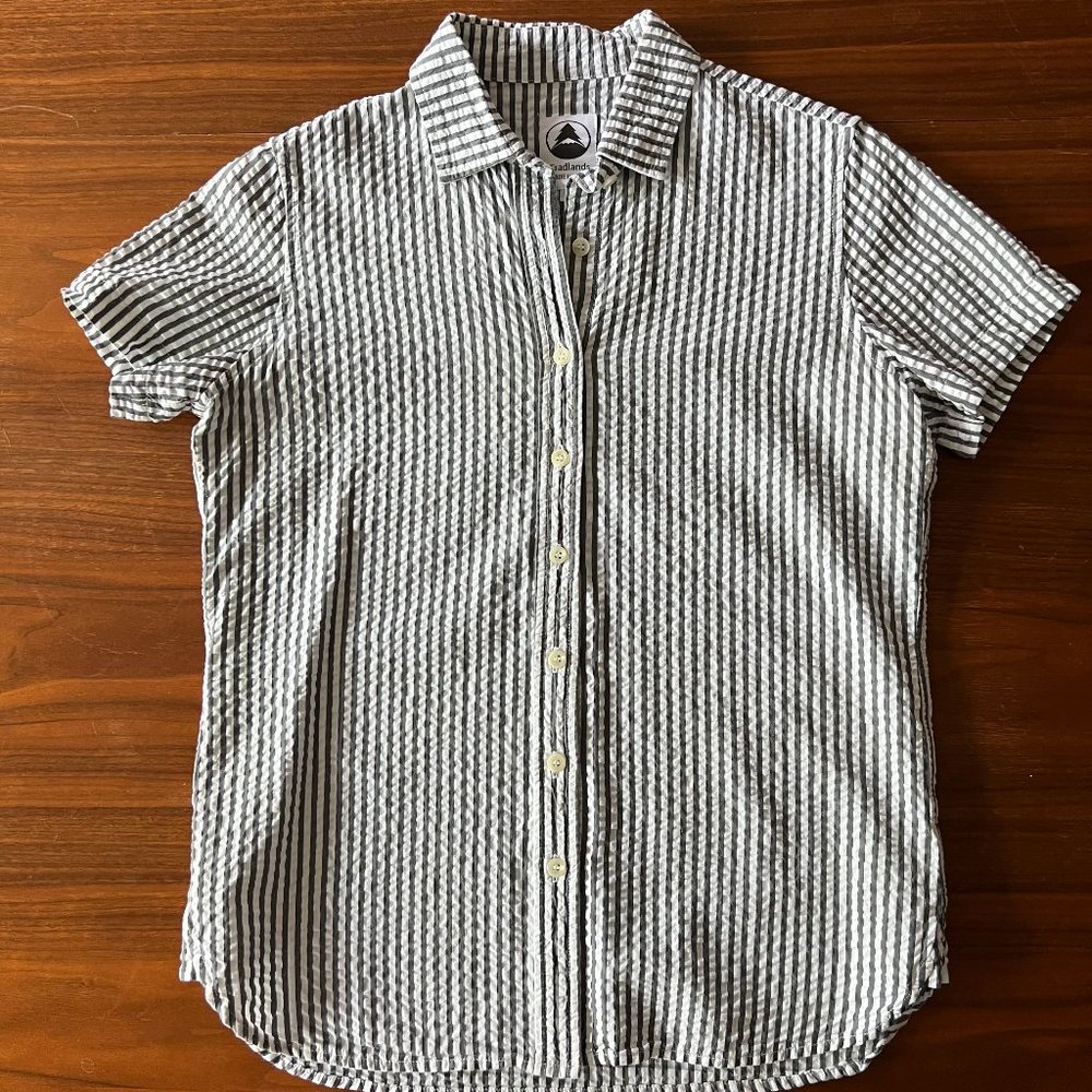 Tradlands Seersucker Button Down